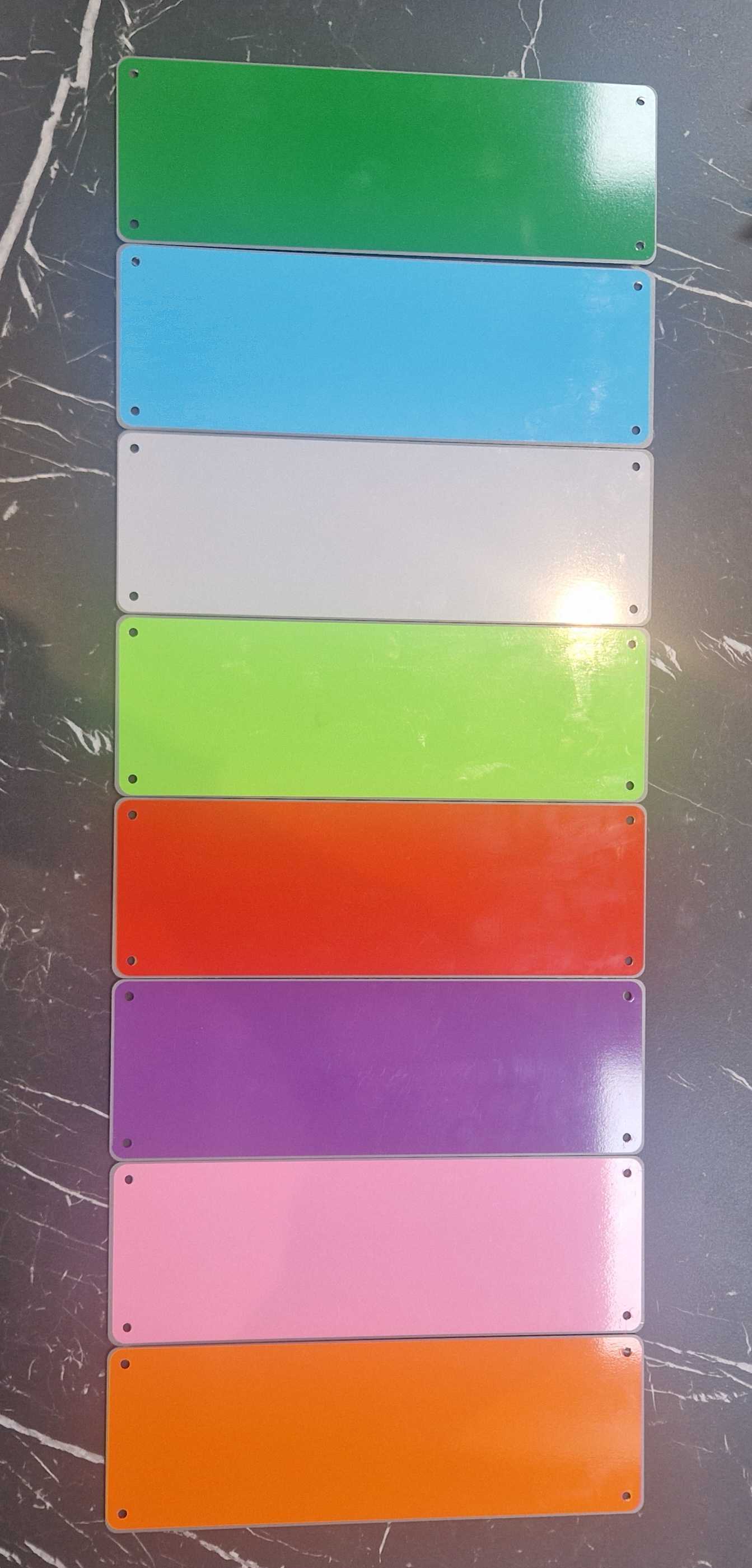 Tags4Nags Laser Horse Stable Sign BACKPLATES ONLY with ALL New Colour options!