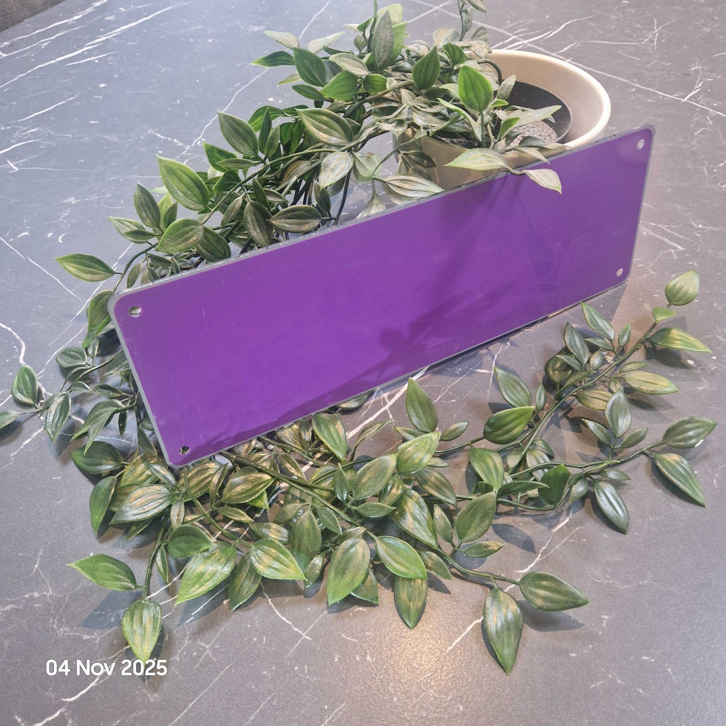 Tags4Nags Laser Horse Stable Sign BACKPLATES ONLY with ALL New Colour options!